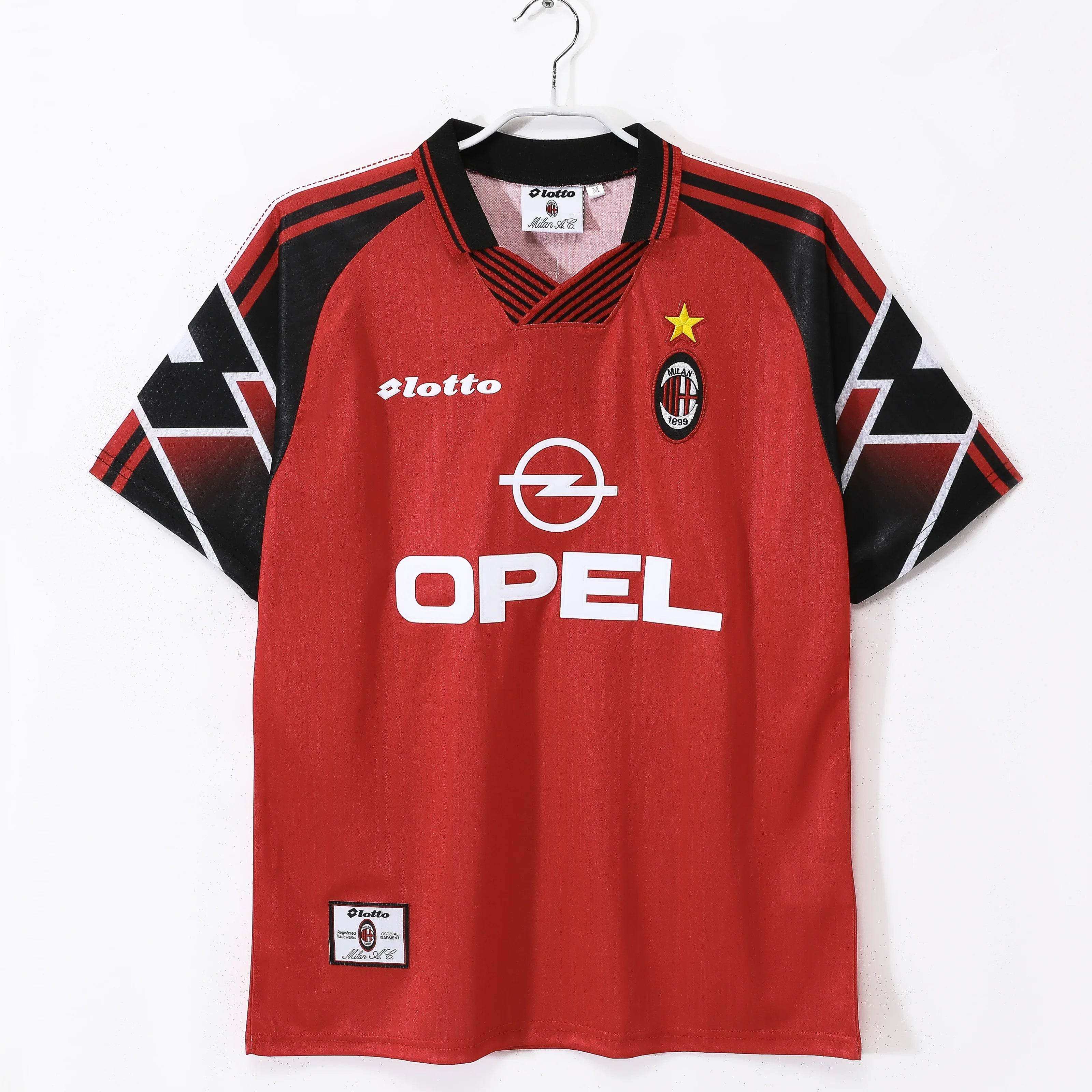 Maillot AC Milan 1997/1998 - Édition Vintage - JERSEY 