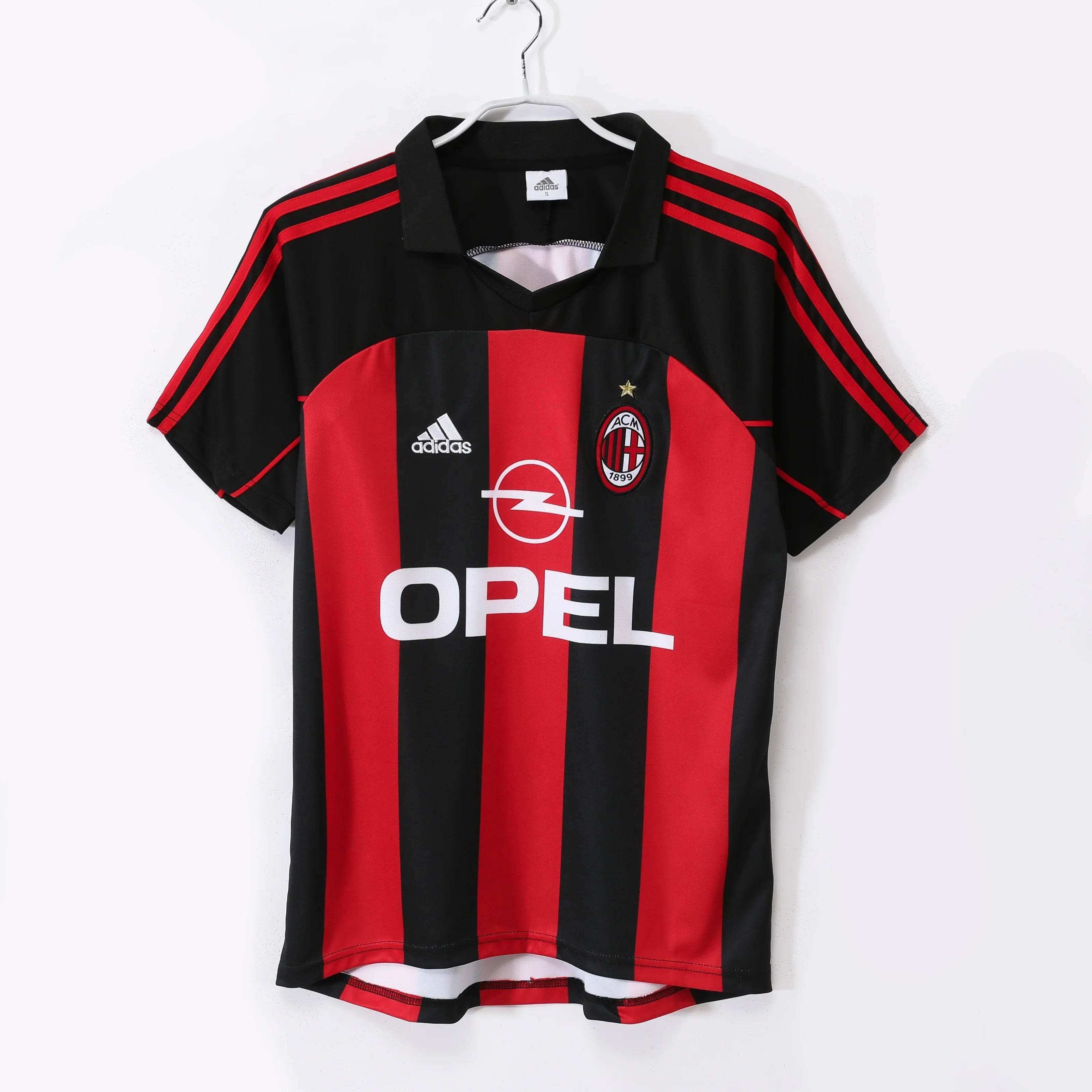 Maillot AC Milan 2000/01 Rétro Officiel - Édition Vintage - JERSEY 