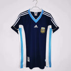 Maillot Argentine 1998 Rétro Officiel Édition Vintage - JERSEY 