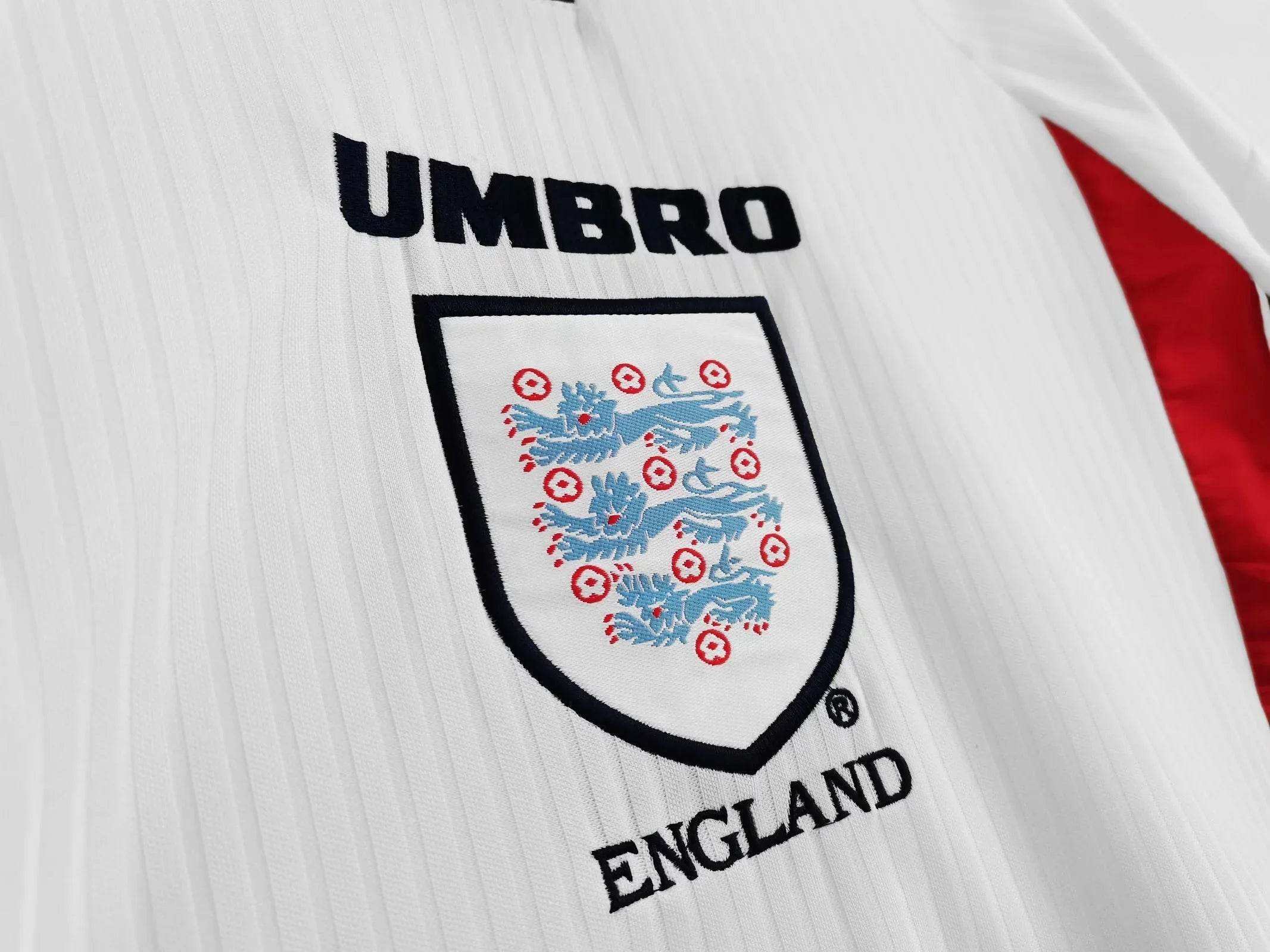 Maillot Angleterre 1998 Rétro Officiel Édition Vintage - JERSEY 