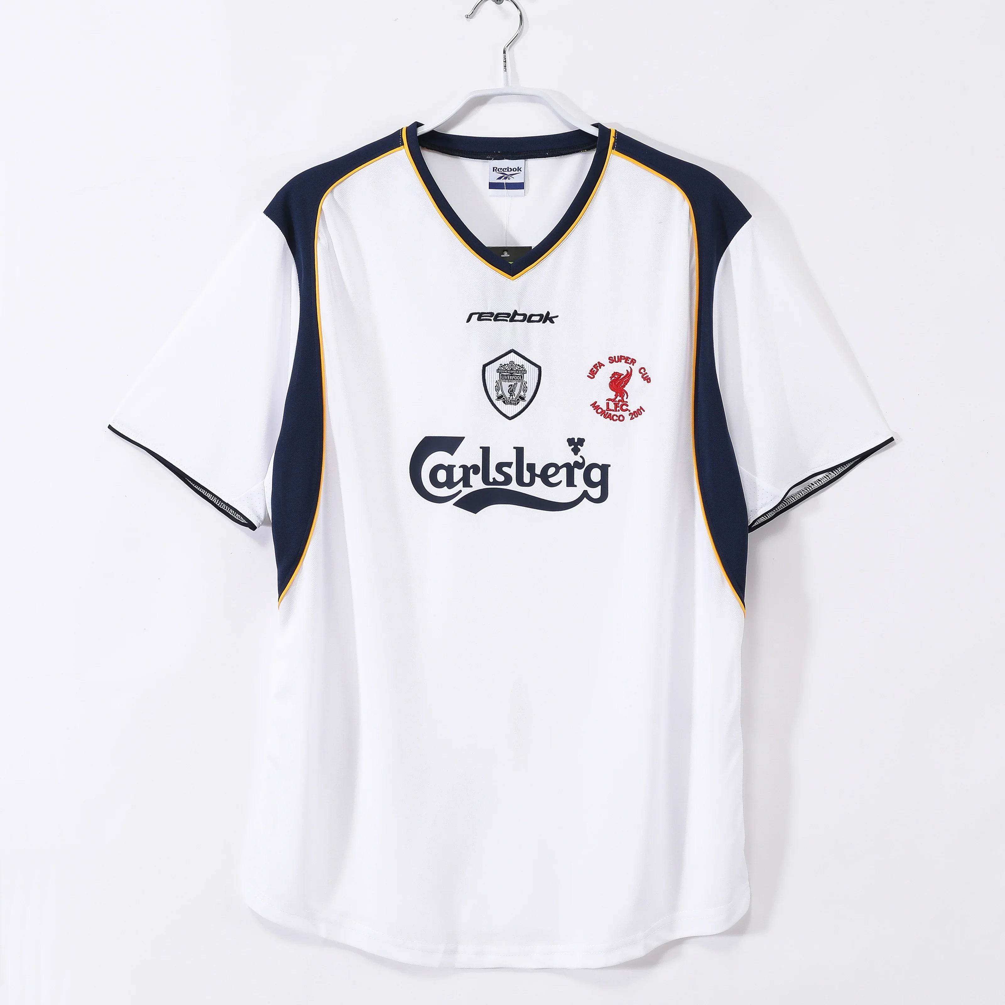Maillot Liverpool 2001/02 Rétro Officiel Édition Vintage - JERSEY 