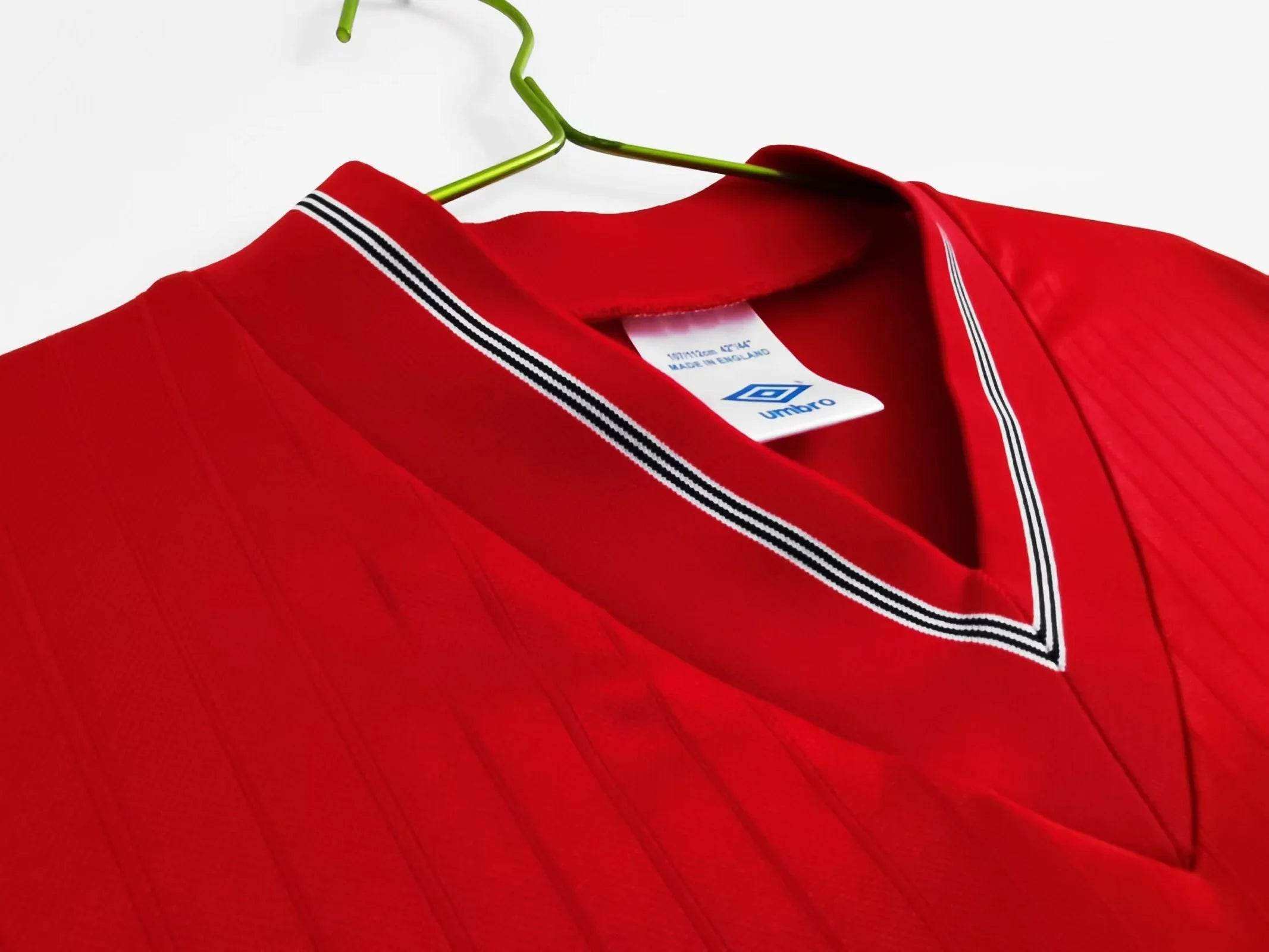 Maillot Angleterre 1984/1987 Rétro Officiel Édition Vintage - JERSEY 