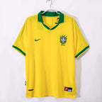 Maillot Brésil 1997 Rétro Officiel Édition Vintage - JERSEY 