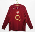 Maillot arsenal 2005/06 Rétro Officiel - Édition Vintage (manches longues) - JERSEY 