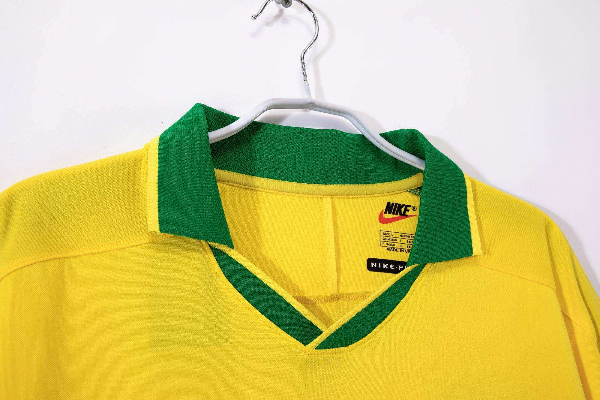 Maillot Brésil 1997 Rétro Officiel Édition Vintage - JERSEY 