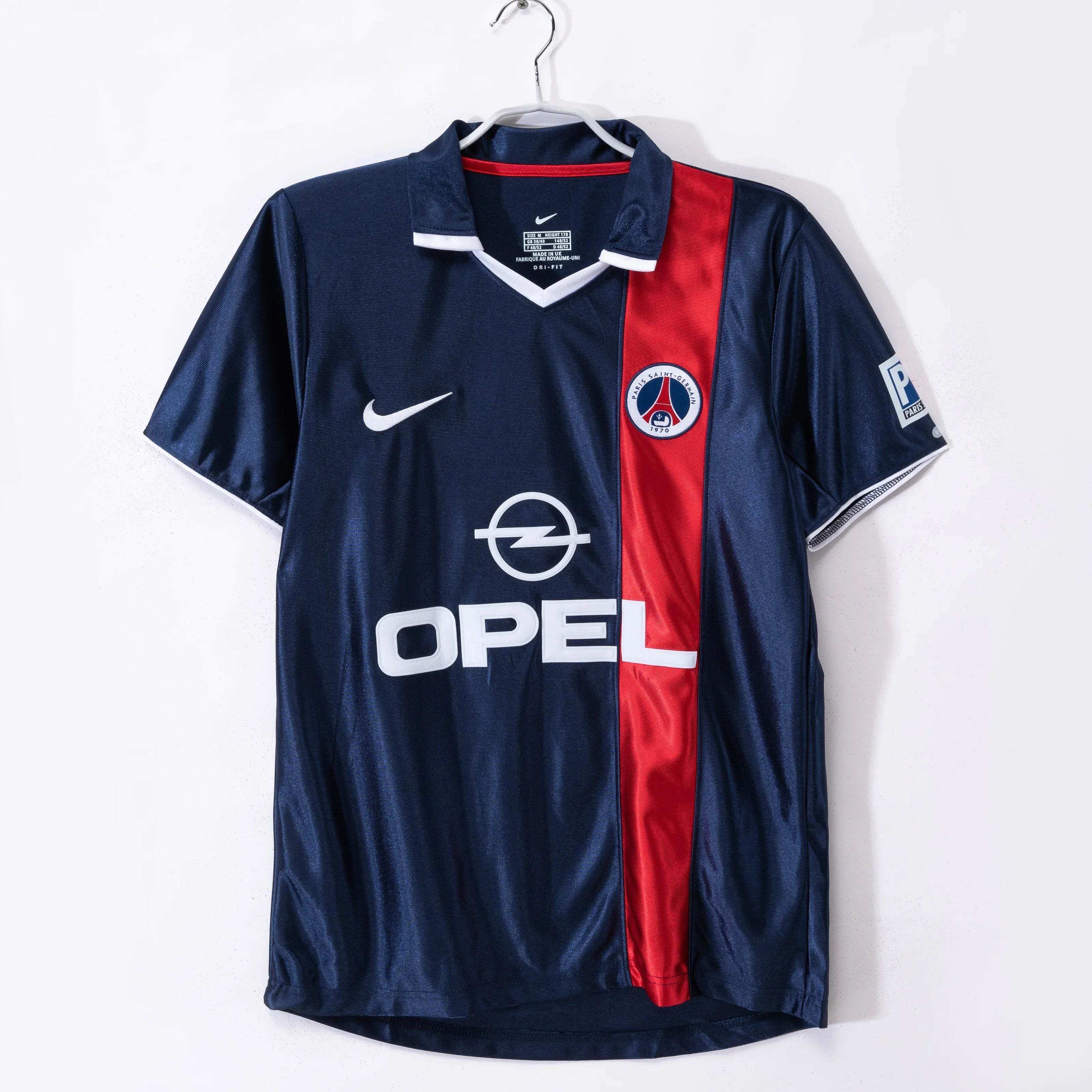 Maillot Paris Saint-Germain 2000/01 Rétro Officiel Édition Vintage - JERSEY 