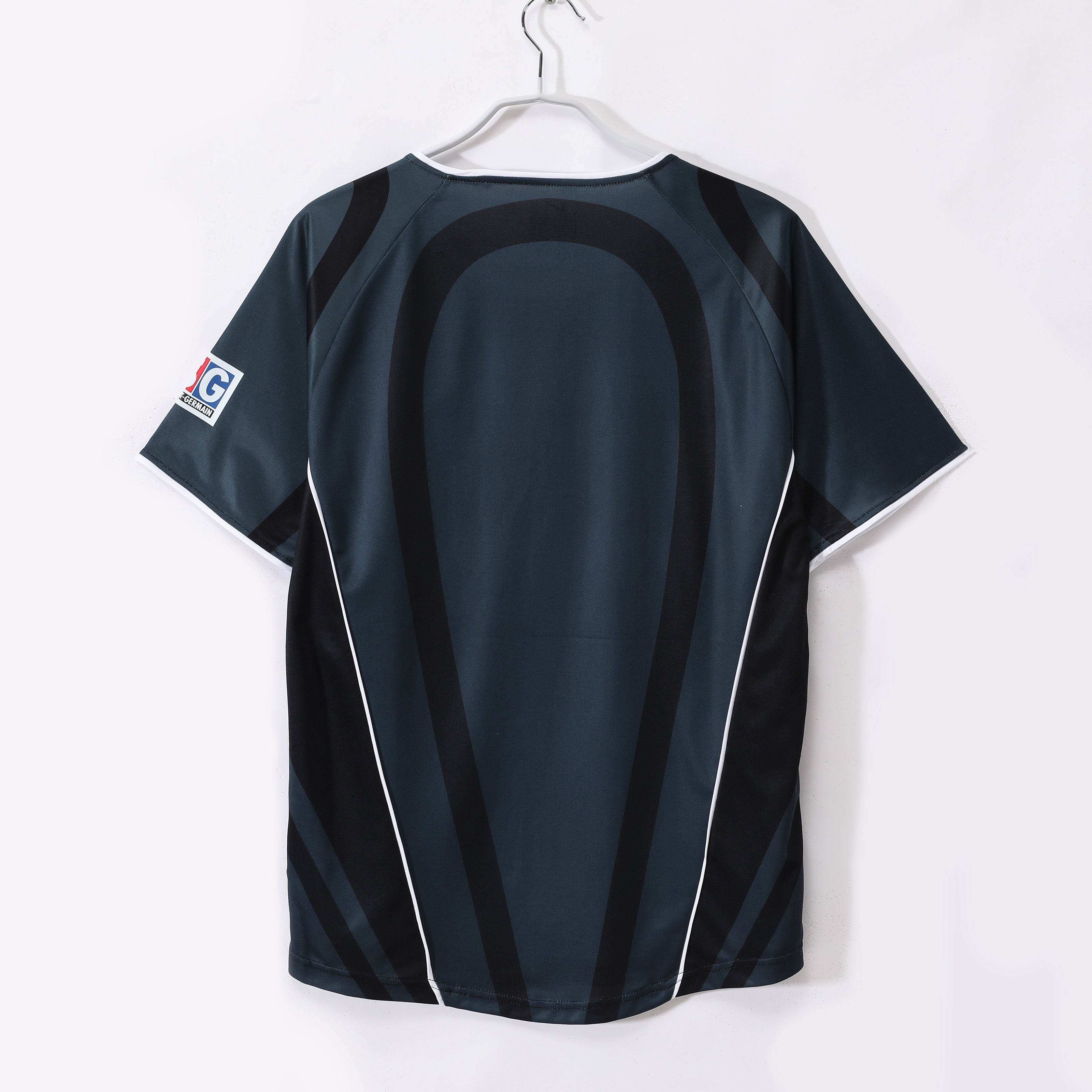 Maillot PSG 2001/02 Noir Third - Édition Vintage Officielle - JERSEY 