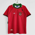 Maillot Pays de Galles 1994/96 Rouge - Édition Vintage Officielle - JERSEY 