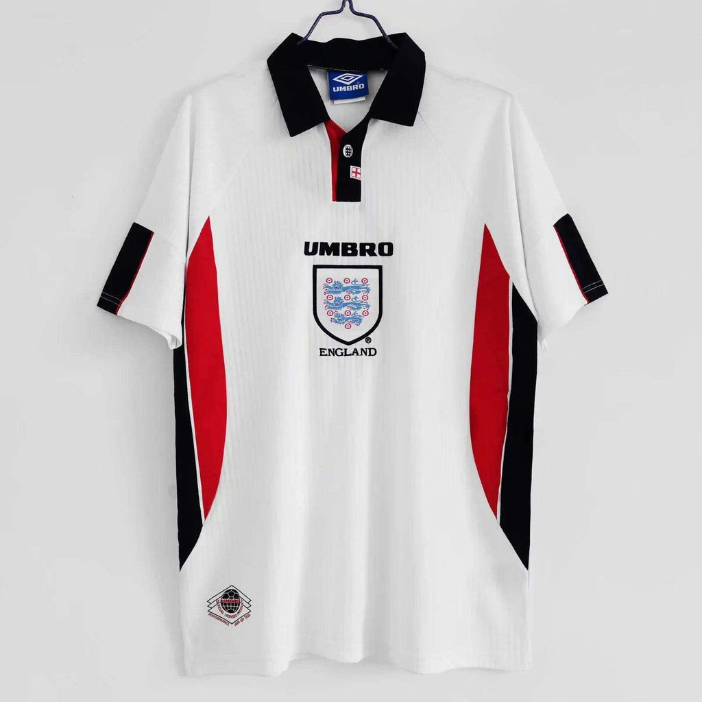 Maillot Angleterre 1998 Rétro Officiel Édition Vintage - JERSEY 