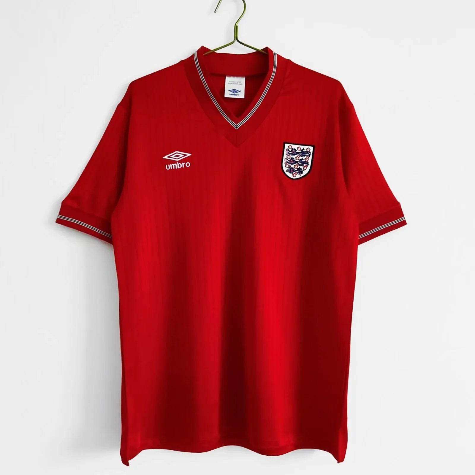 Maillot Angleterre 1984/1987 Rétro Officiel Édition Vintage - JERSEY 