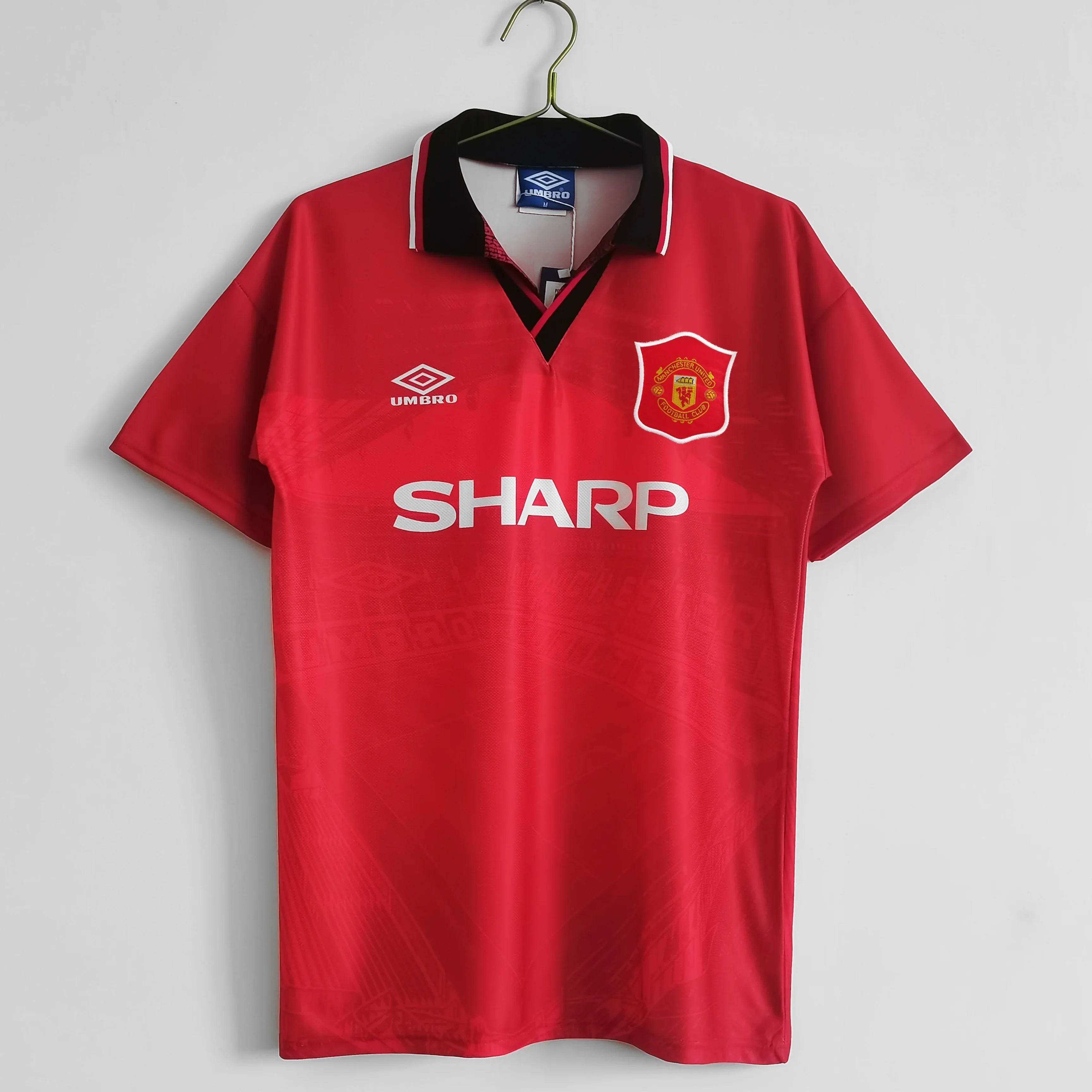 Maillot Manchester United 1994/1996 Rétro Officiel Édition Vintage - JERSEY 