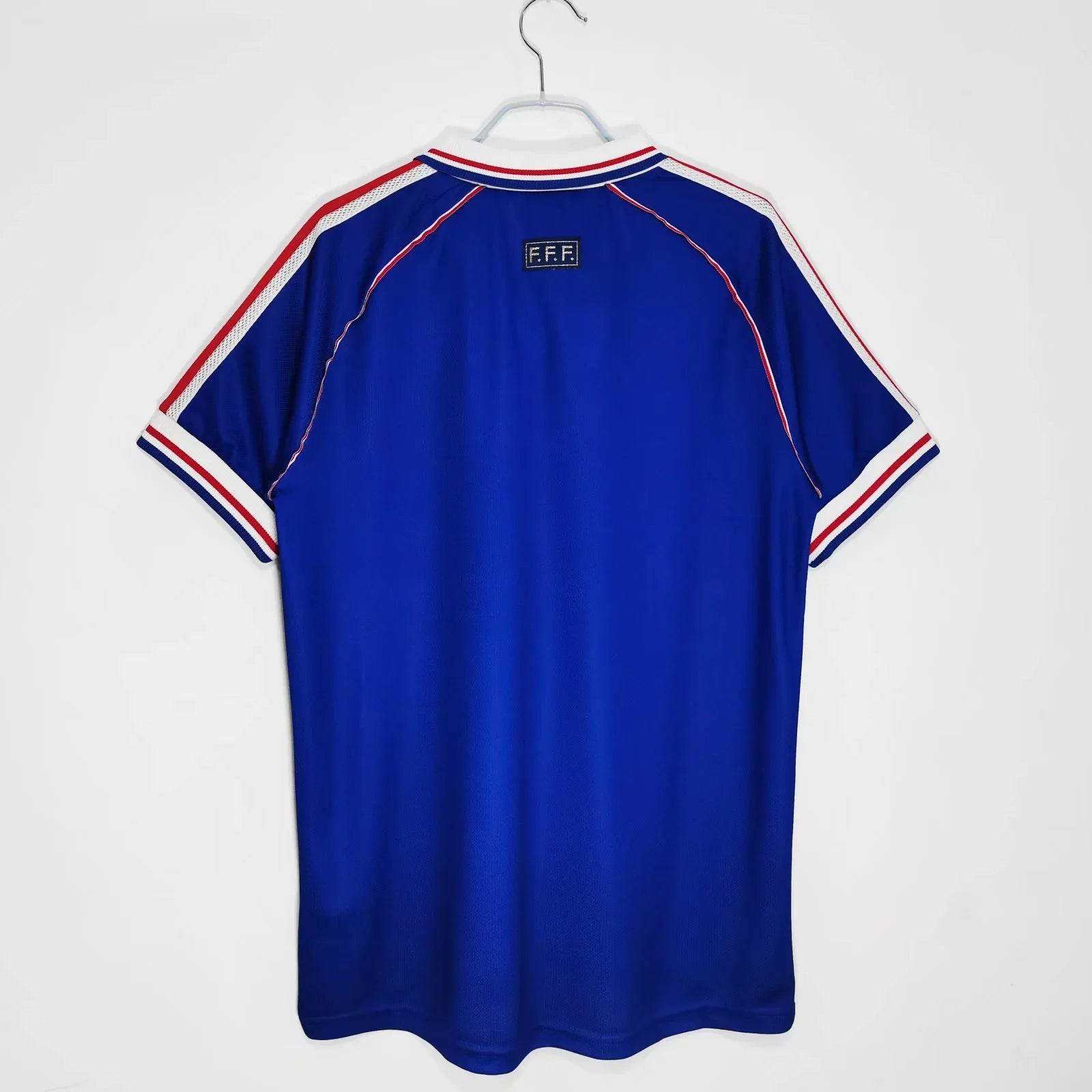 Maillot France 1998 Finale Rétro Officiel Édition Vintage - JERSEY 