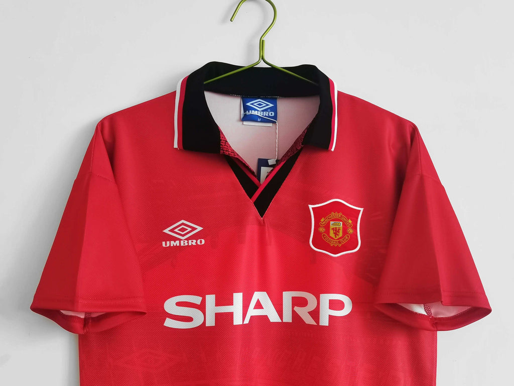 Maillot Manchester United 1994/1996 Rétro Officiel Édition Vintage - JERSEY 