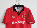 Maillot Manchester United 1994/1996 Rétro Officiel Édition Vintage - JERSEY 