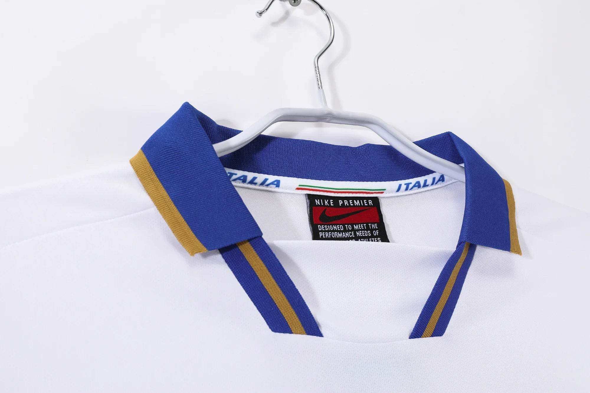 Maillot Italie 1996 Blanc - Édition Vintage Officielle - JERSEY 