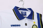 Maillot Inter Milan 1997/98 Blanc Extérieur - Édition Vintage Officielle - JERSEY 