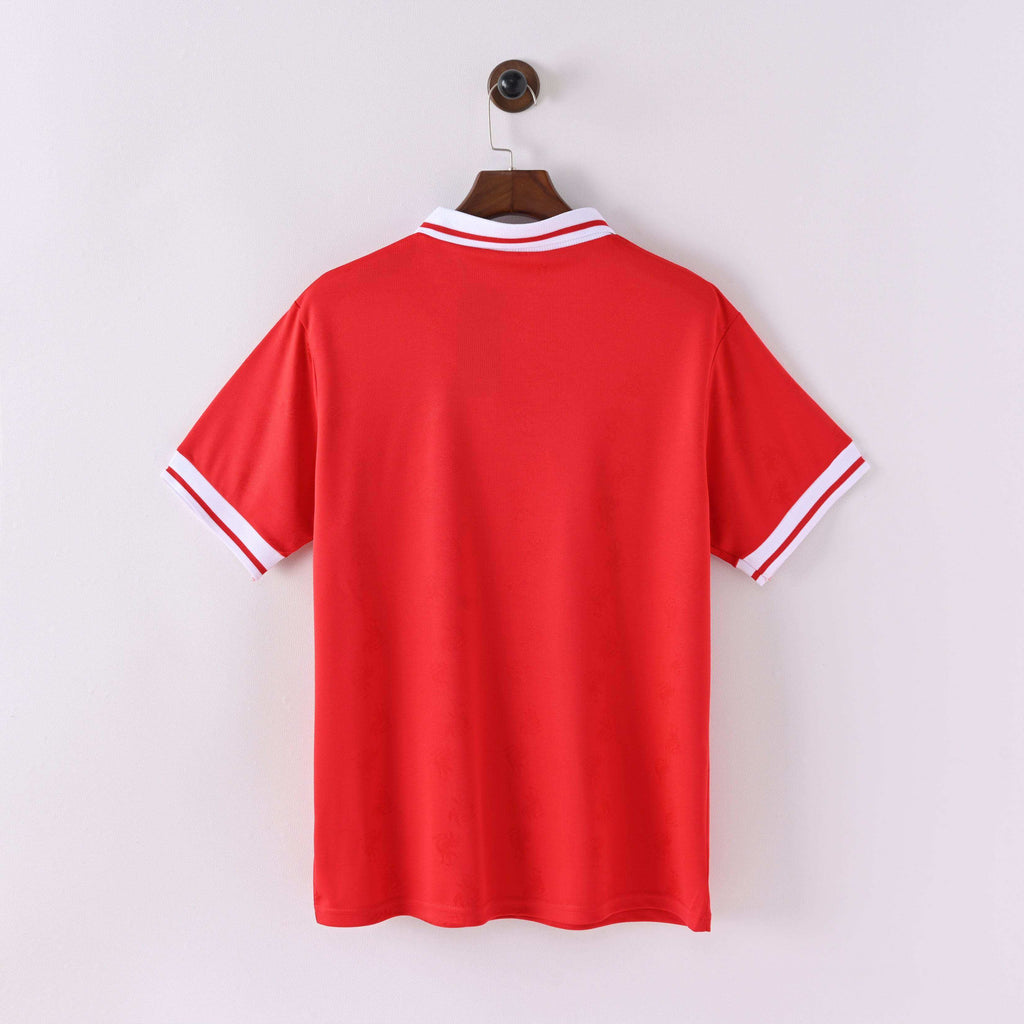 Maillot Liverpool 1996/97 Domicile Rouge et Blanc - Édition Vintage Officielle - JERSEY 