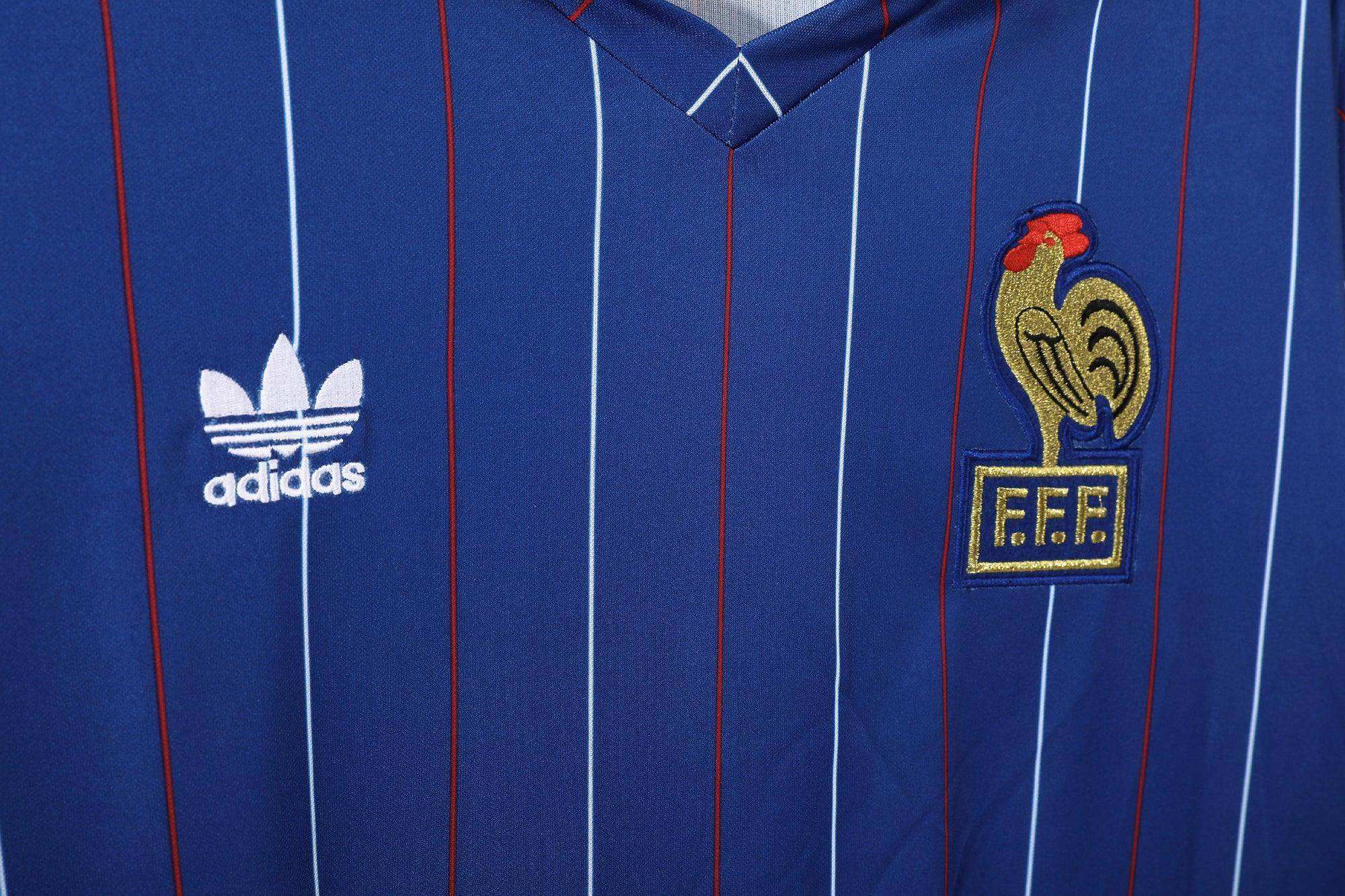 Maillot France 1982 Rétro Officiel Édition Vintage - JERSEY 