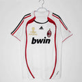 Maillot AC Milan 2006/07 Blanc Ligue des Champions - Édition Vintage Officielle - JERSEY 