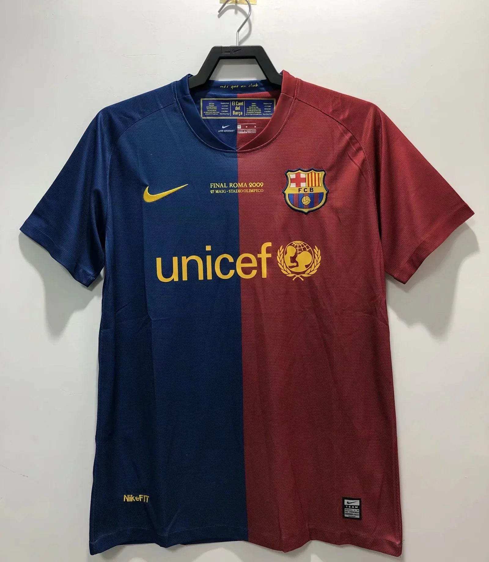 Maillot FC Barcelone 2009 – Édition Vintage Officielle - JERSEY 