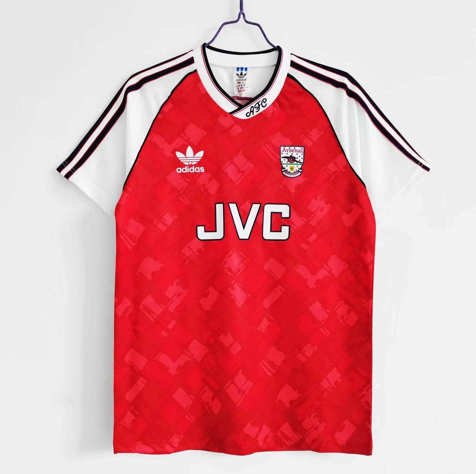 Maillot Arsenal 1990/92 Rétro Officiel Édition Vintage - JERSEY 