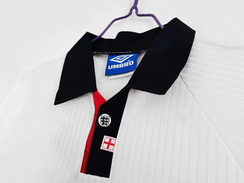 Maillot Angleterre 1998 Rétro Officiel Édition Vintage - JERSEY 