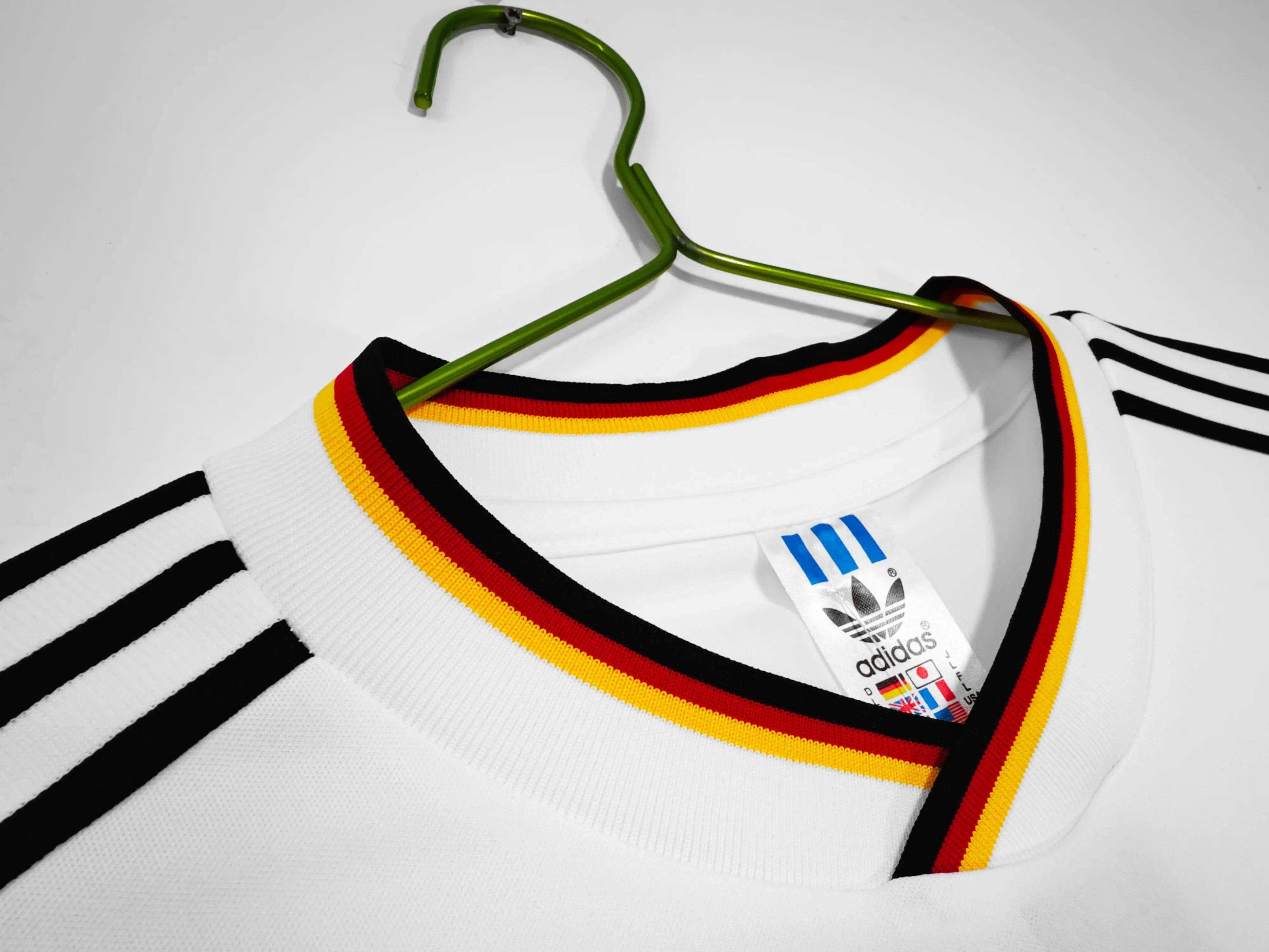 Maillot Allemagne 1986 - Édition Vintage Officielle - JERSEY 