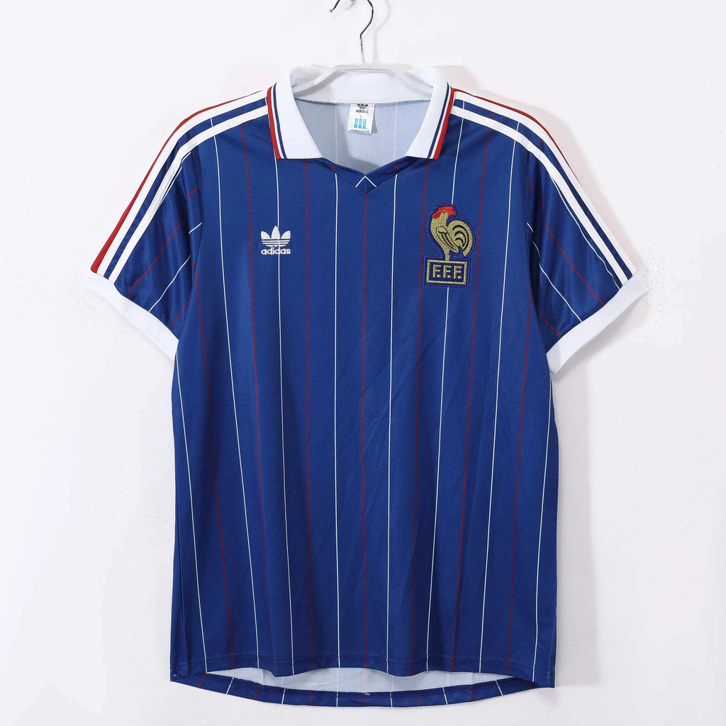 Maillot France 1982 Rétro Officiel Édition Vintage - JERSEY 