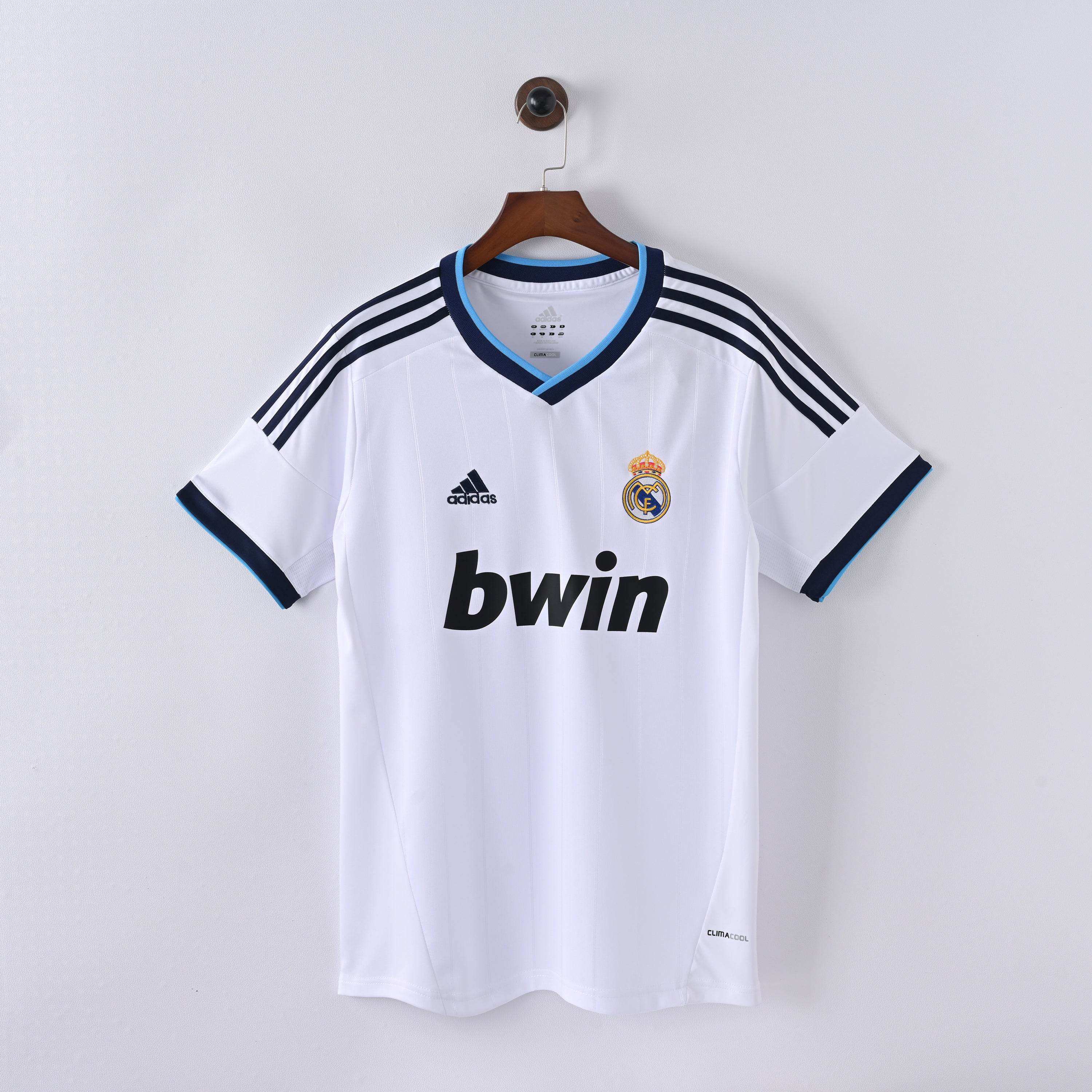 Maillot Real Madrid 2012/13 Domicile Blanc - Édition Officielle - JERSEY 