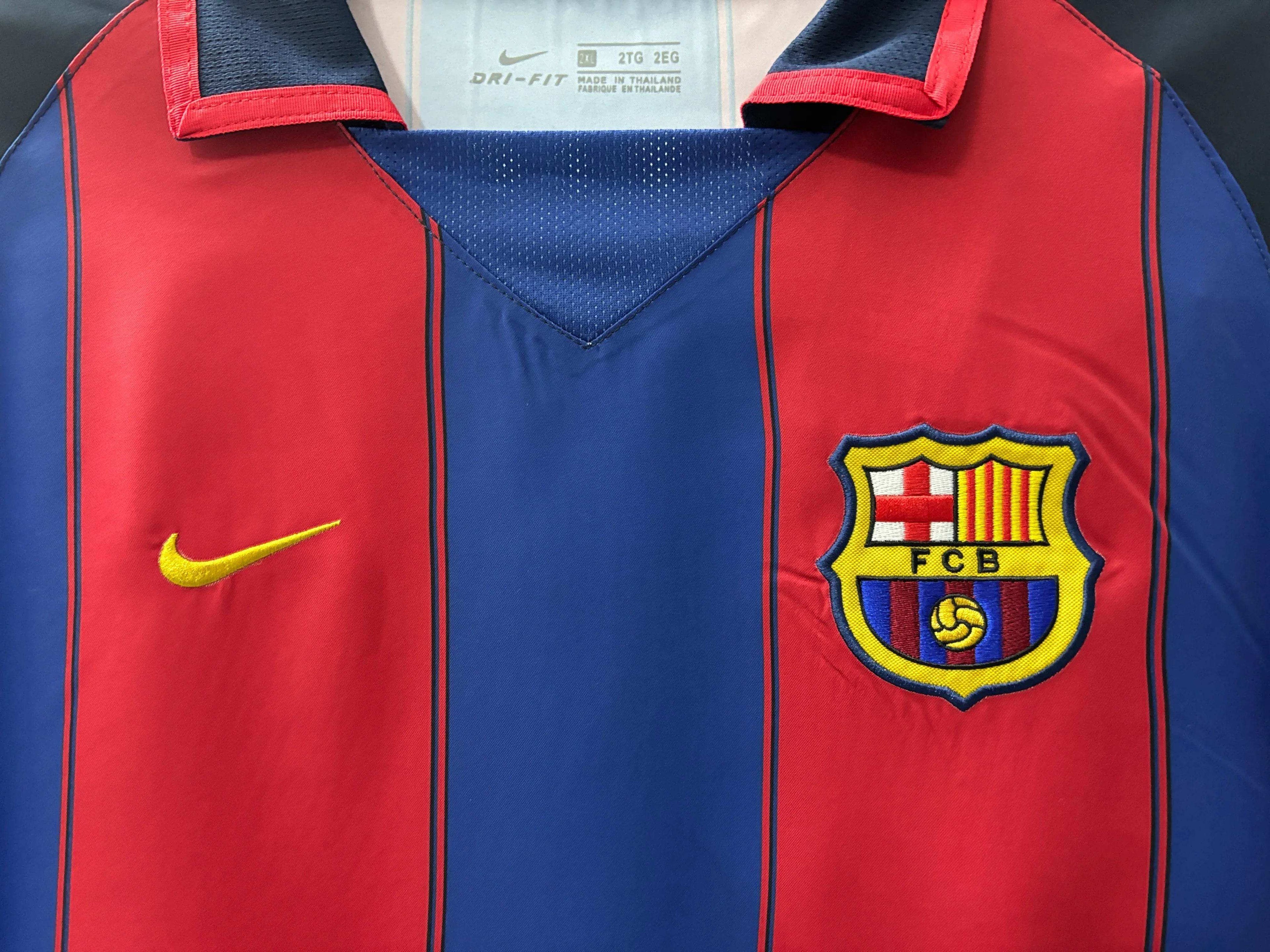 Maillot Fc Barcelone 2003 – Version Rétro - JERSEY 