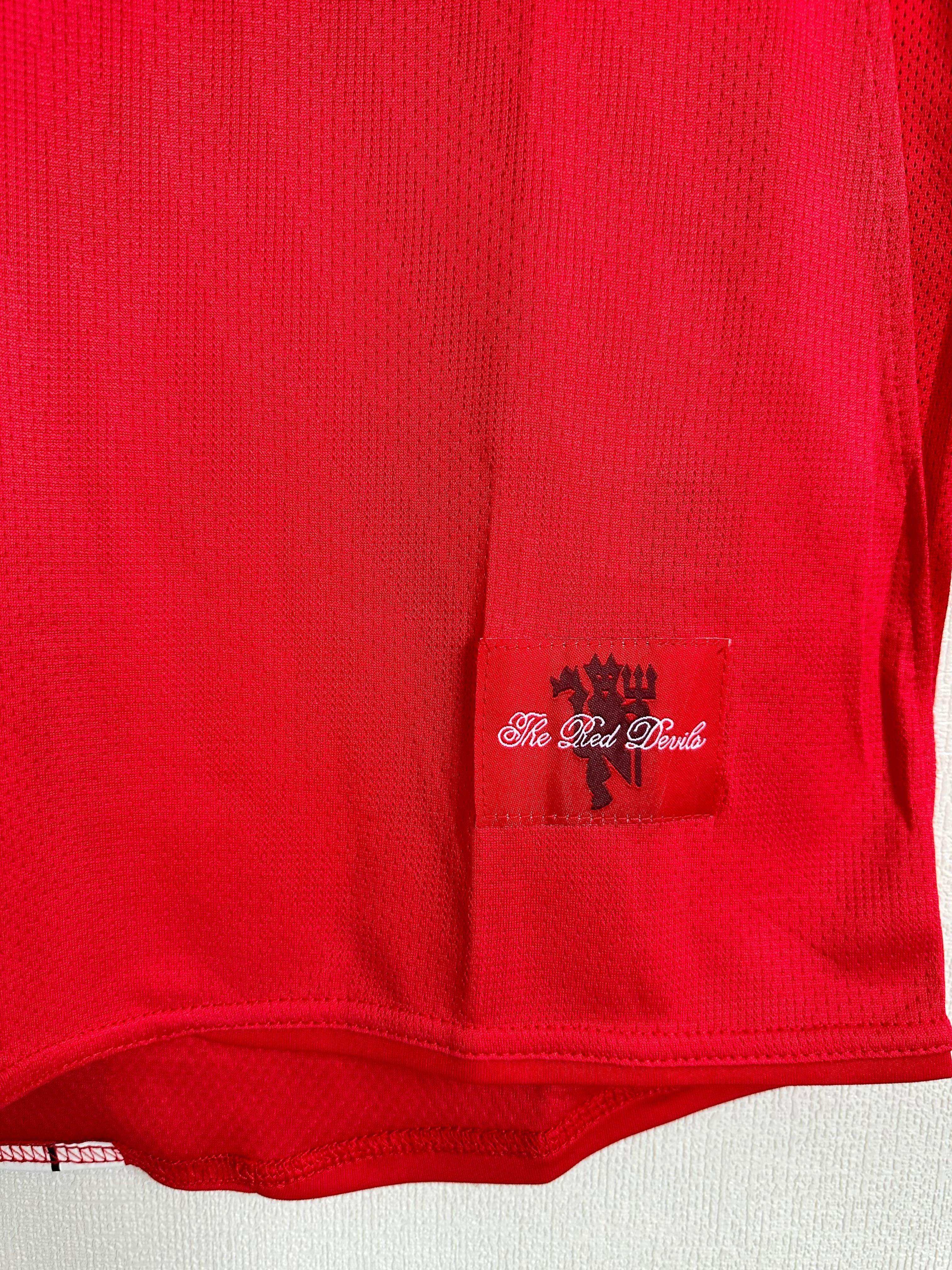 Maillot Man United 07/08 – Version Rétro (Manches longues) - JERSEY 