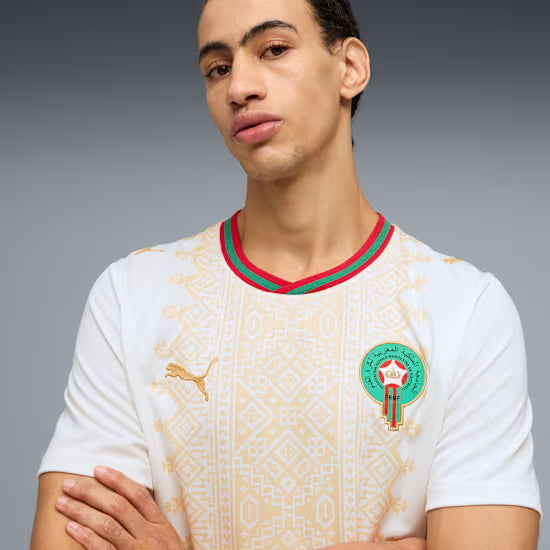 Maillot Maroc 2026 Extérieur - Officiel Coupe du Monde
