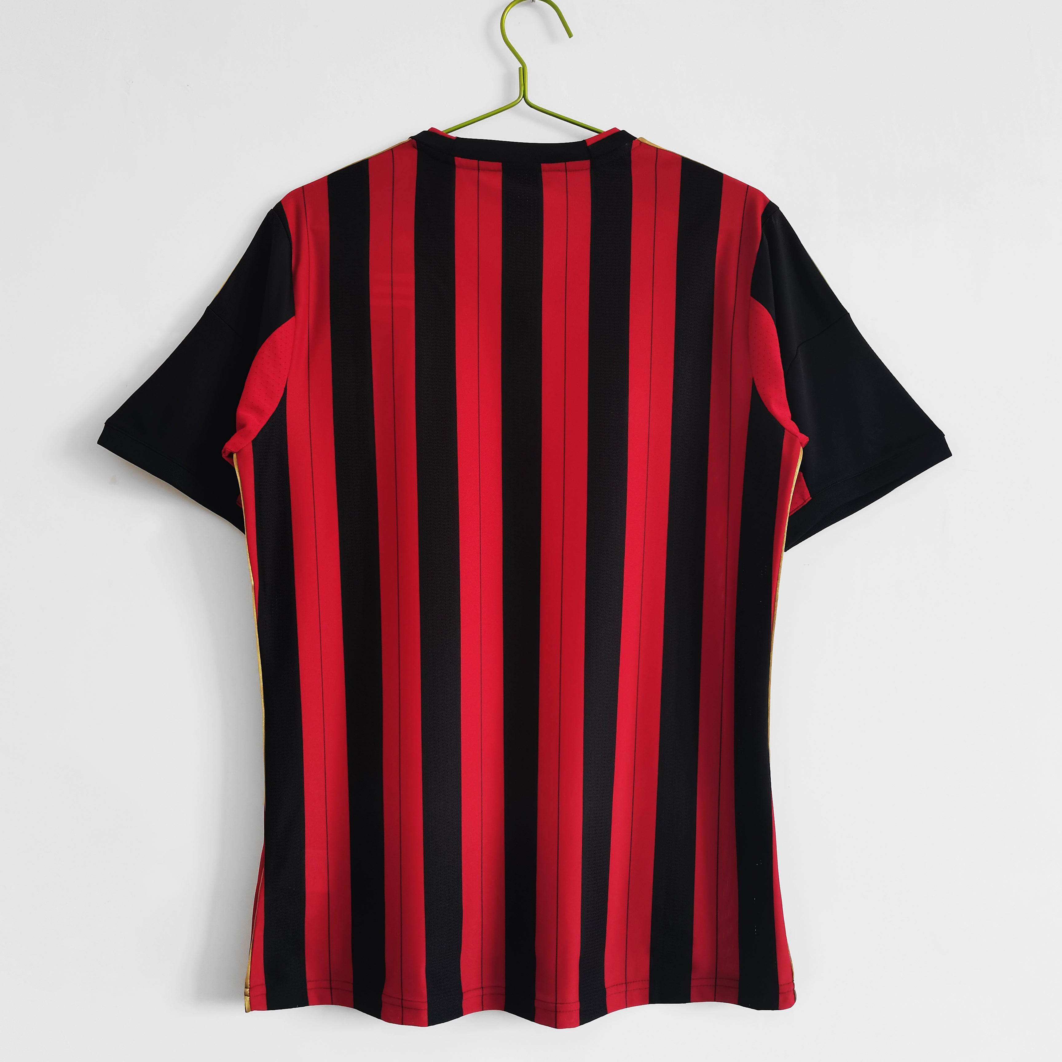 Maillot AC Milan 2013/14 Rouge Noir - Édition Vintage Officielle - JERSEY 