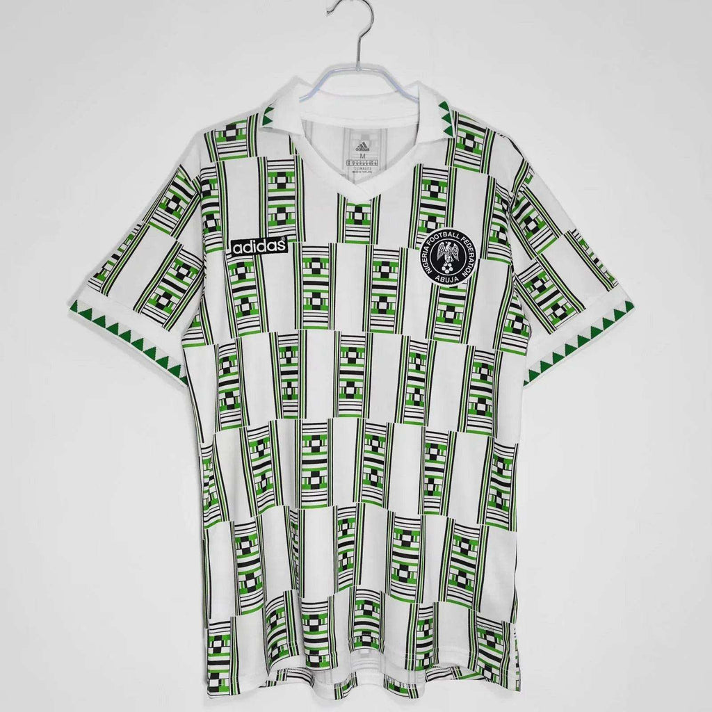 Maillot Nigeria 1994 Vert - Édition Vintage Officielle - JERSEY 