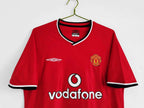 Maillot Manchester United 2002 Rétro Officiel Édition Vintage - JERSEY 