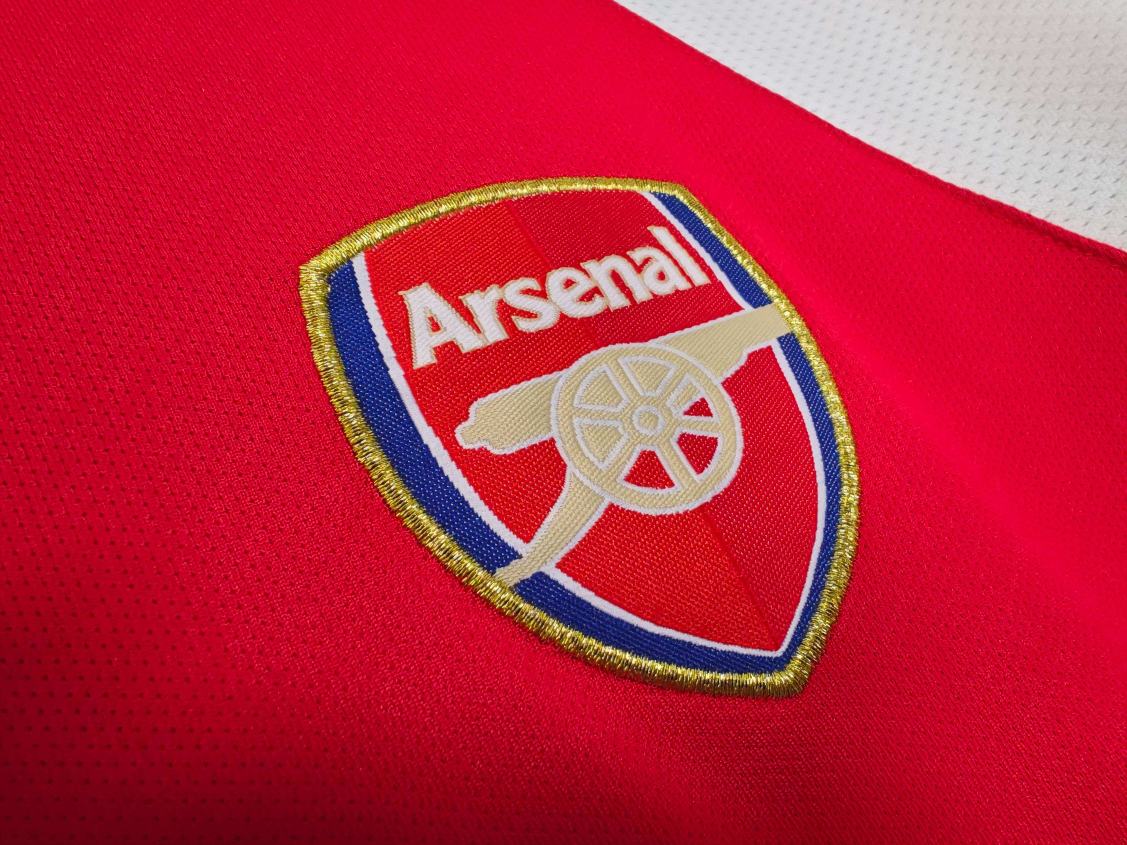 Maillot Arsenal 2002/04 Rouge Domicile - Édition Vintage Officielle - JERSEY 