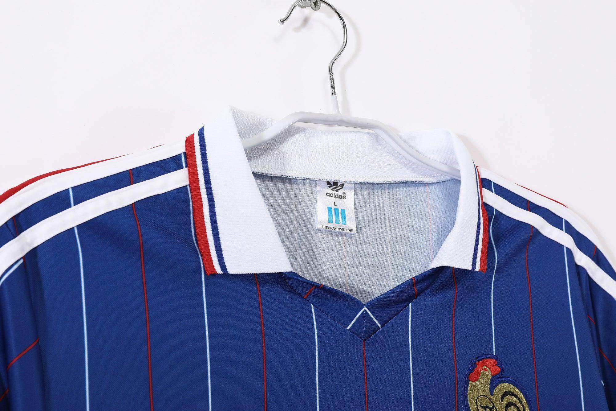 Maillot France 1982 Rétro Officiel Édition Vintage - JERSEY 