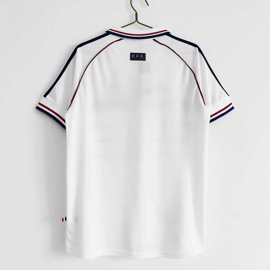 Maillot France 1998 Rétro Officiel Édition Vintage - JERSEY 