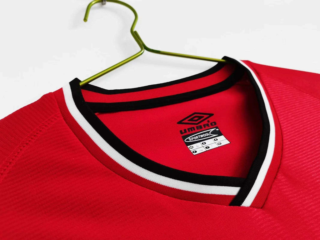 Maillot Manchester United 2002 Rétro Officiel Édition Vintage - JERSEY 