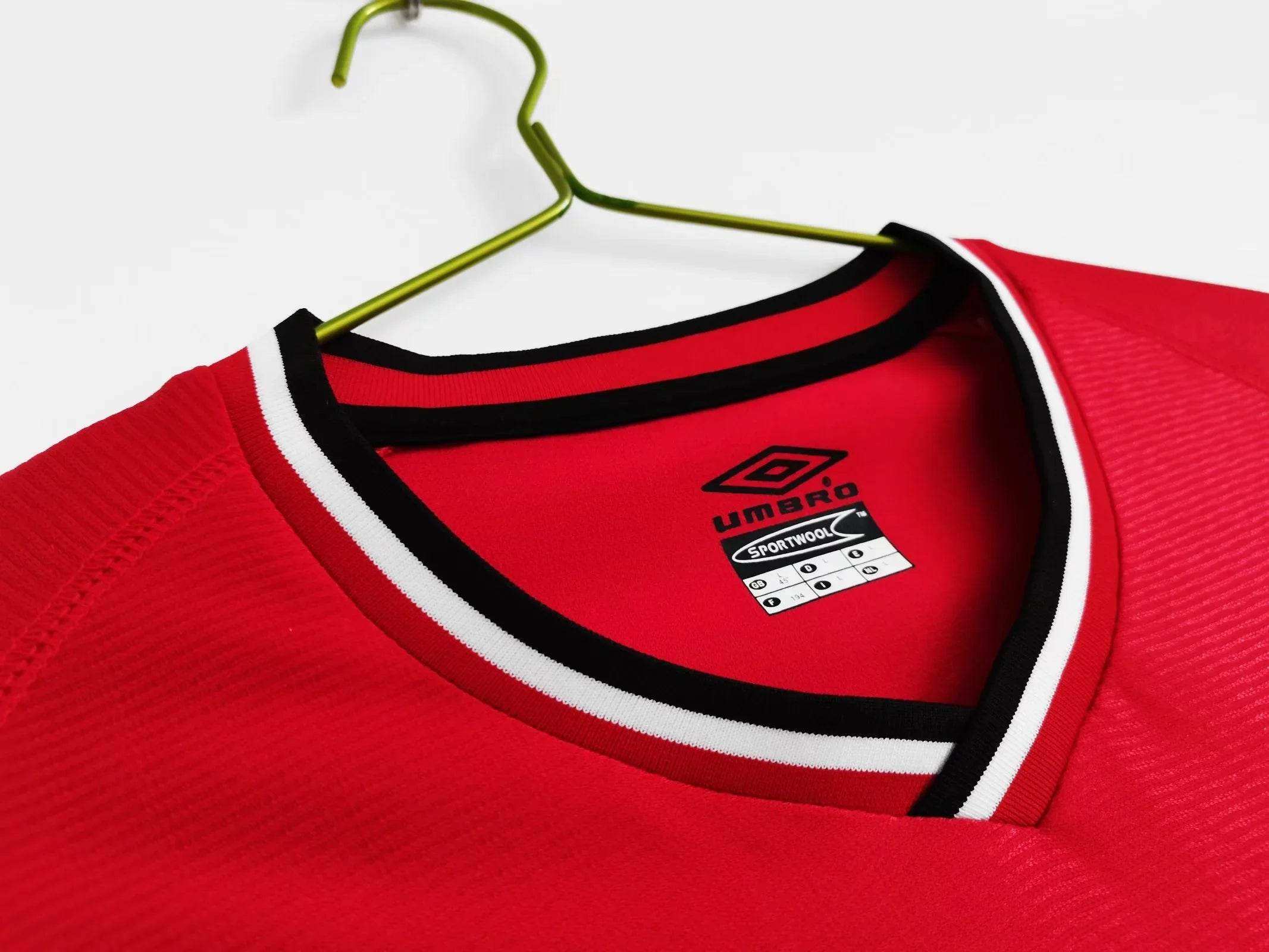 Maillot Manchester United 2002 Rétro Officiel Édition Vintage - JERSEY 