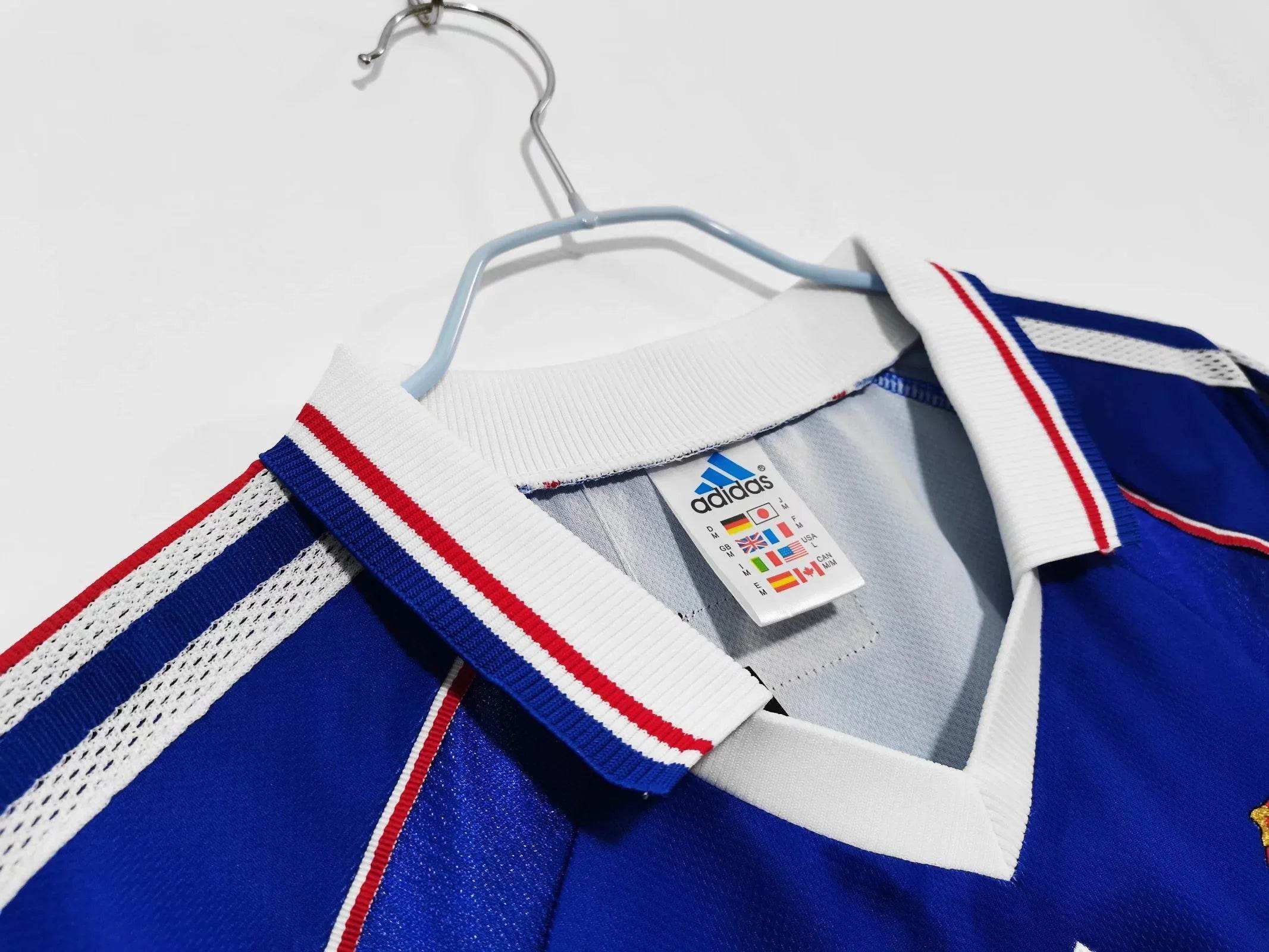 Maillot France 1998 Finale Rétro Officiel Édition Vintage - JERSEY 