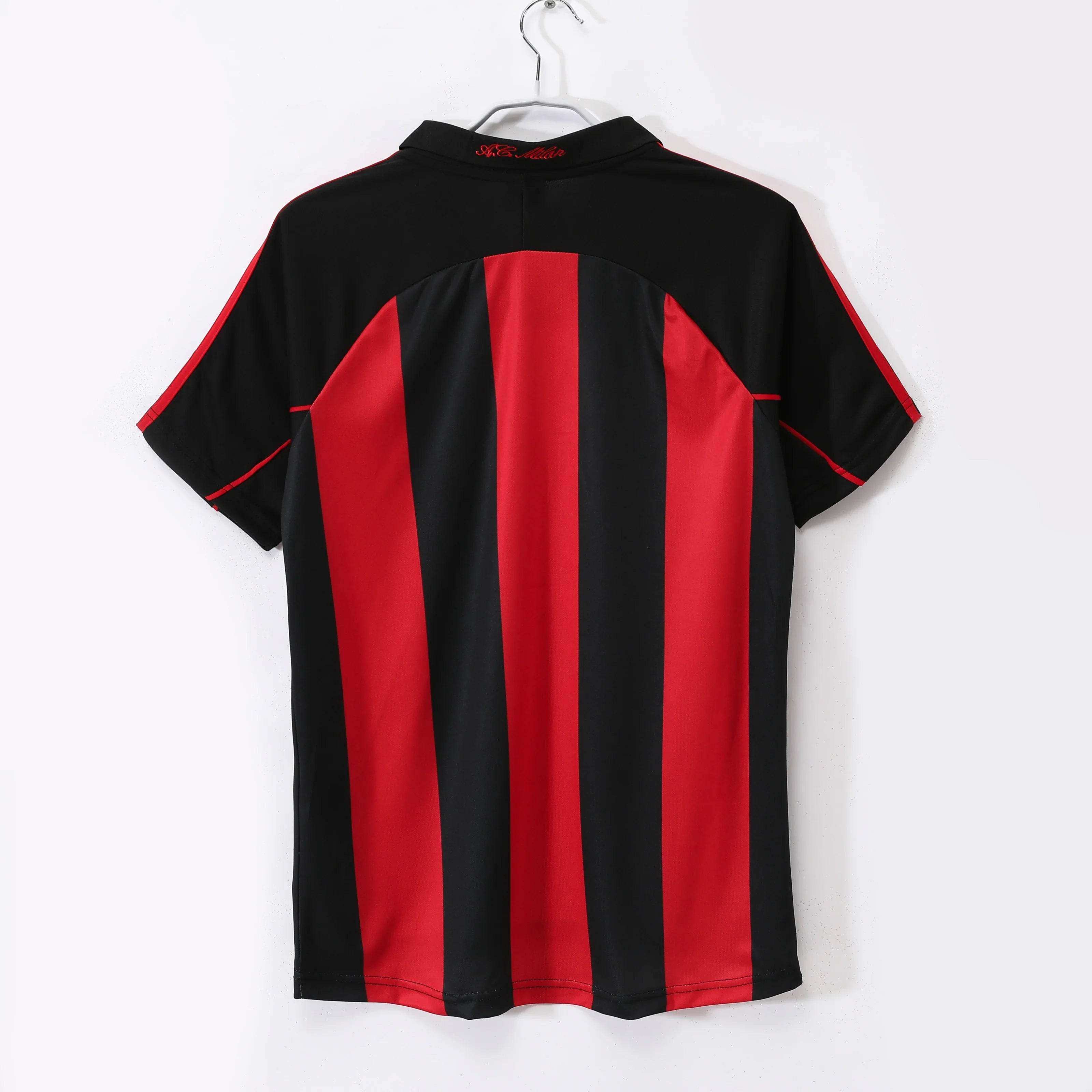 Maillot AC Milan 2000/01 Rétro Officiel - Édition Vintage - JERSEY 
