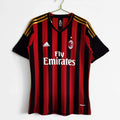 Maillot AC Milan 2013/14 Rouge Noir - Édition Vintage Officielle - JERSEY 