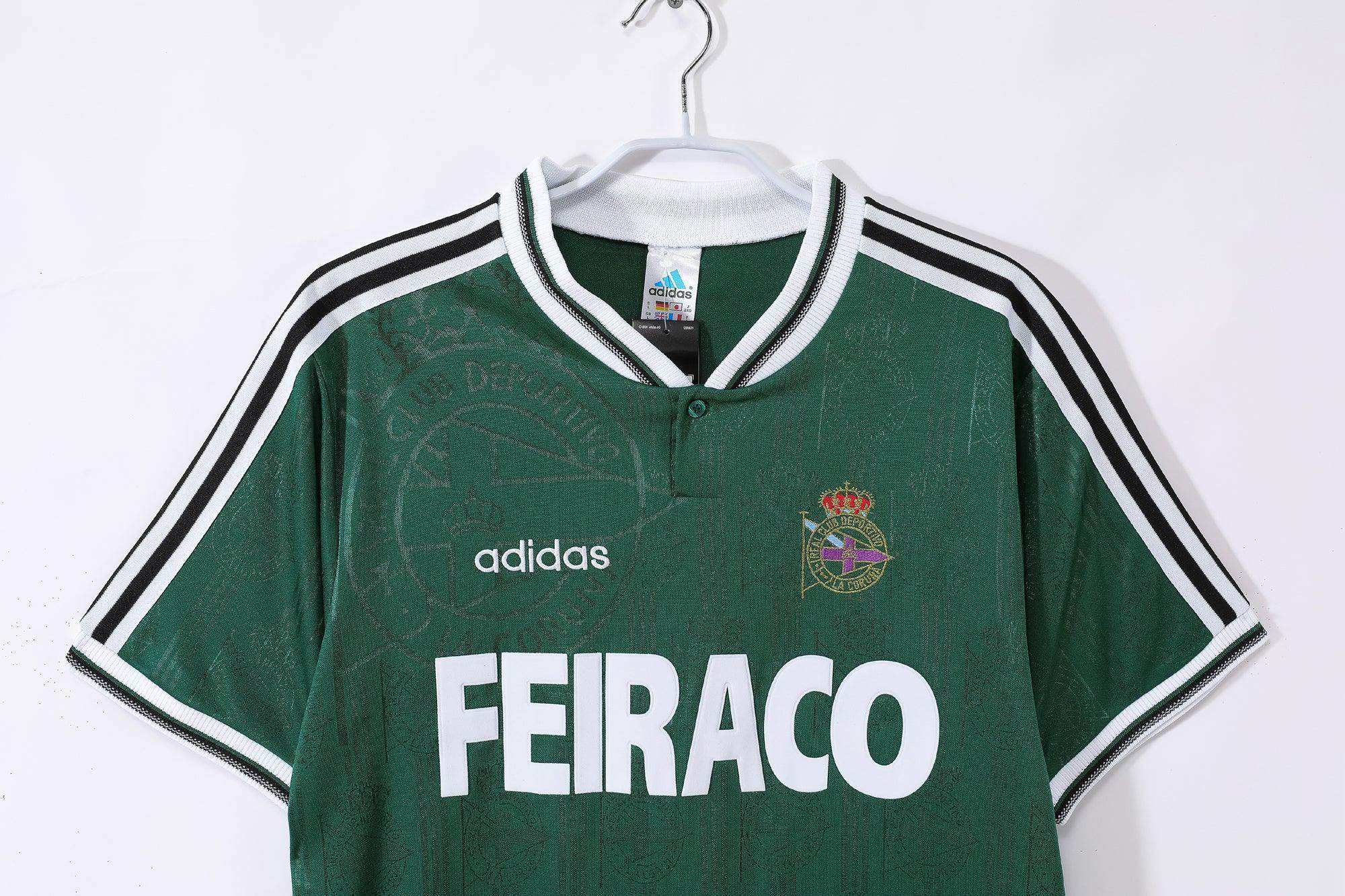 Maillot Deportivo La Corogne 1999/2000 Rétro Officiel Édition Vintage - JERSEY 