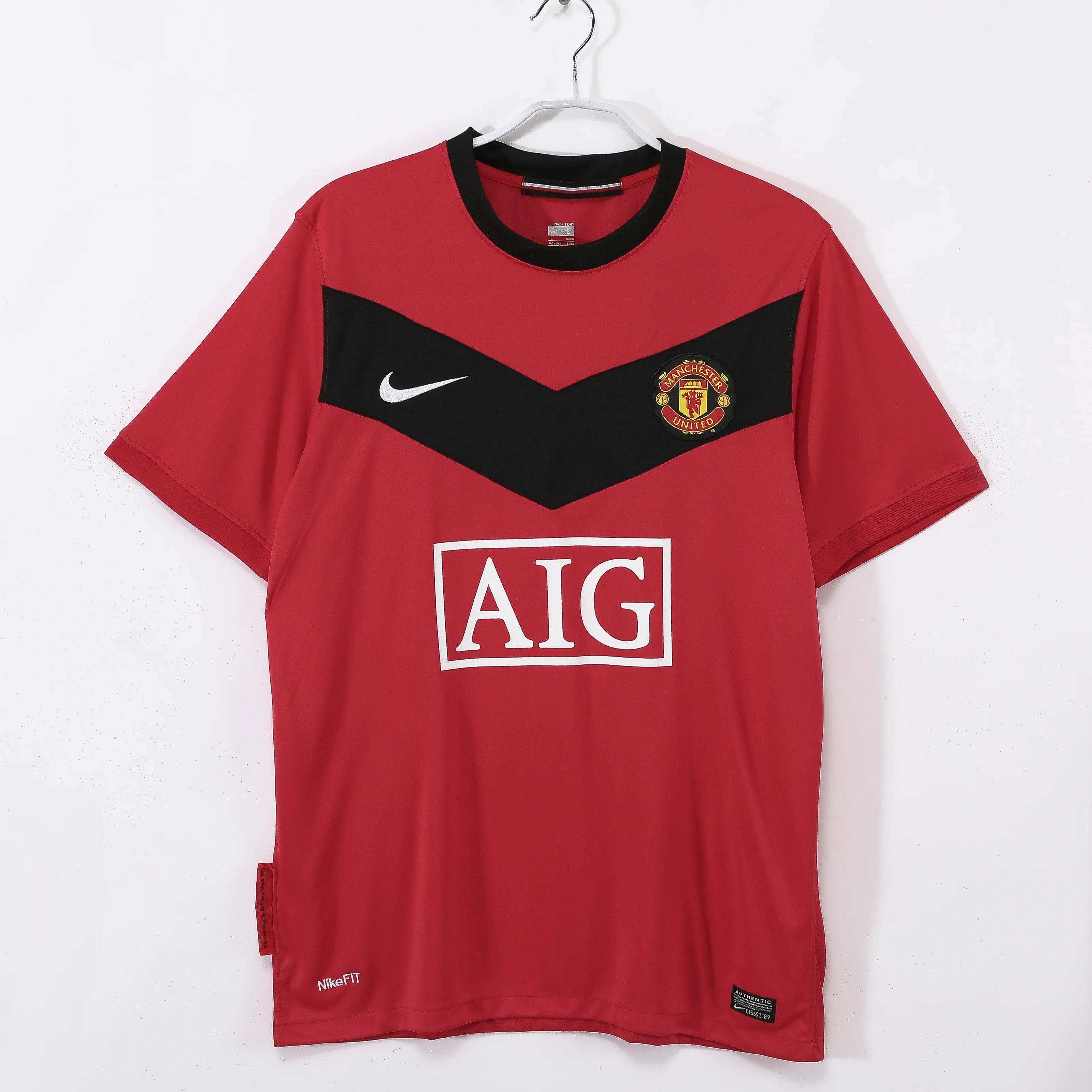 Maillot Manchester United 2010 Rétro Officiel - Édition Vintage - JERSEY 
