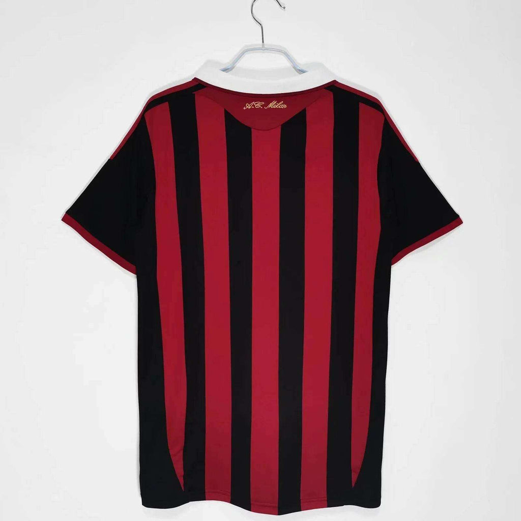 Maillot AC Milan 2009/10 Rétro Officiel - Édition Vintage - JERSEY 