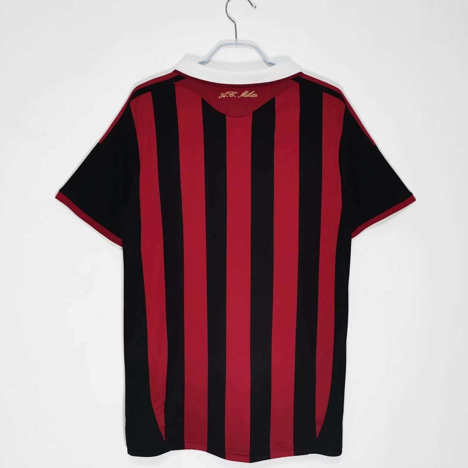 Maillot AC Milan 2009/10 Rétro Officiel - Édition Vintage - JERSEY 