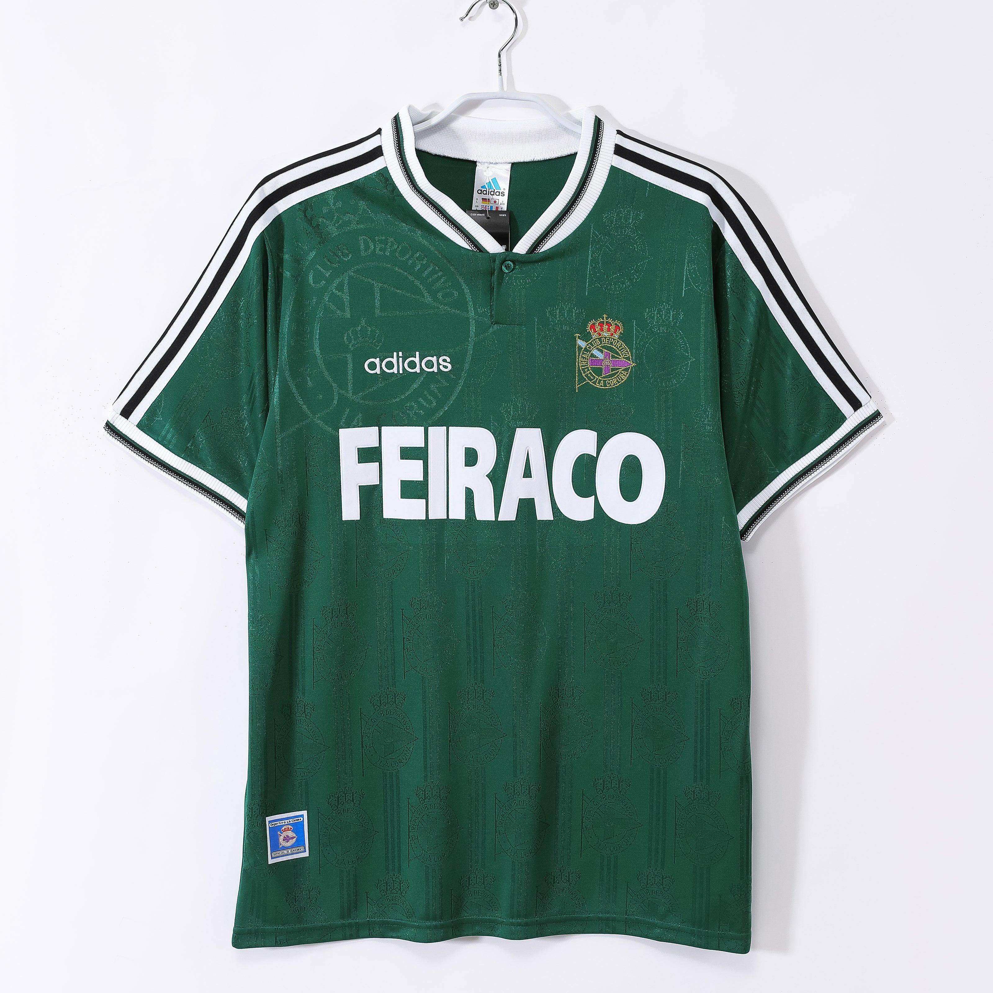 Maillot Deportivo La Corogne 1999/2000 Rétro Officiel Édition Vintage - JERSEY 