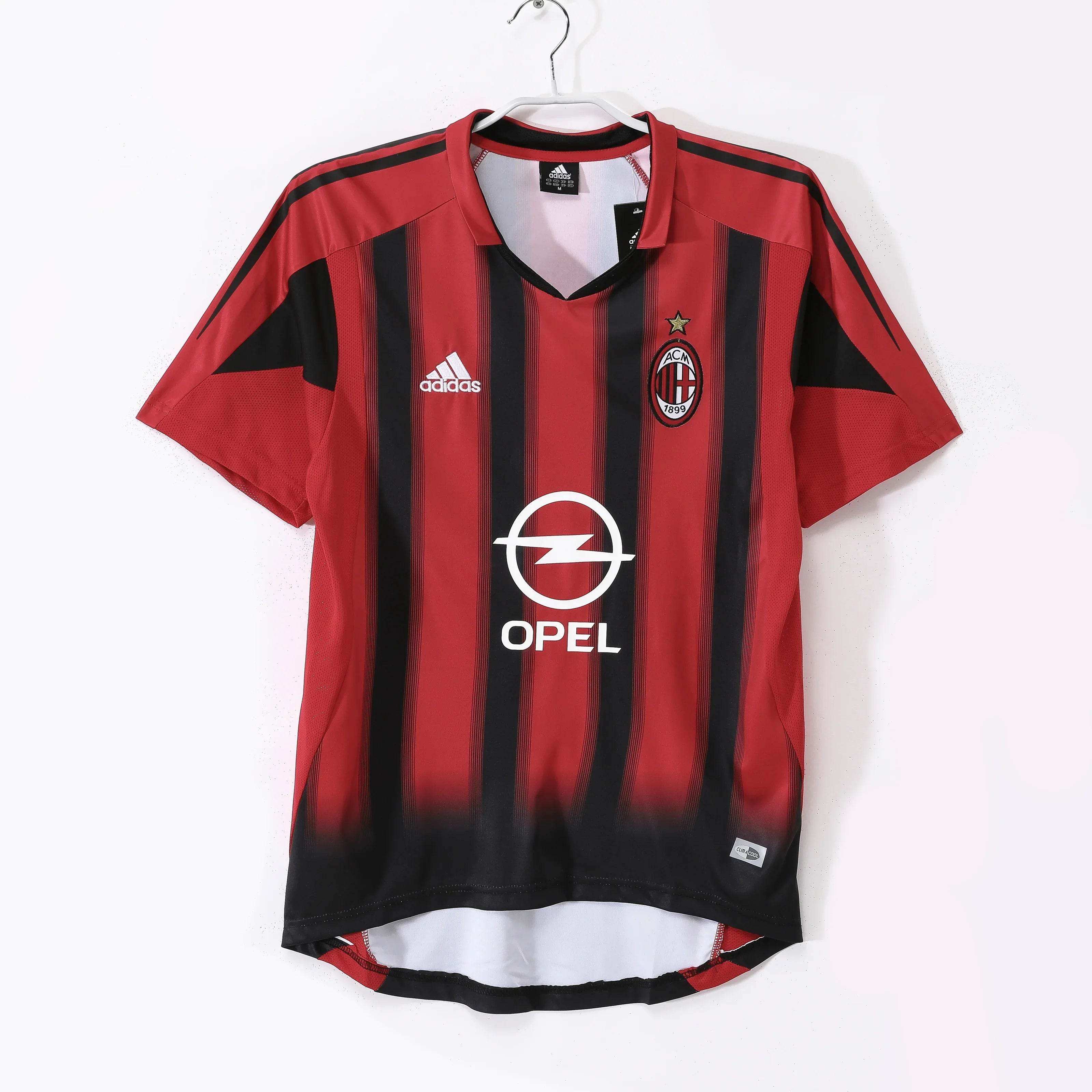 Maillot AC Milan 2004/05 Rétro Officiel - Édition Vintage - JERSEY 