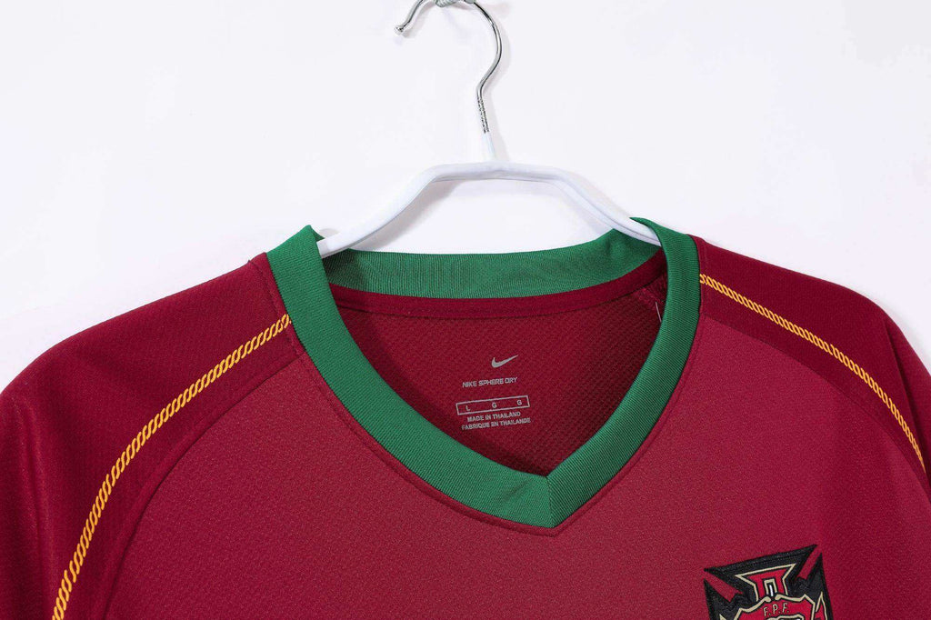 Maillot Portugal 2006 Rétro Officiel Édition Vintage - JERSEY 